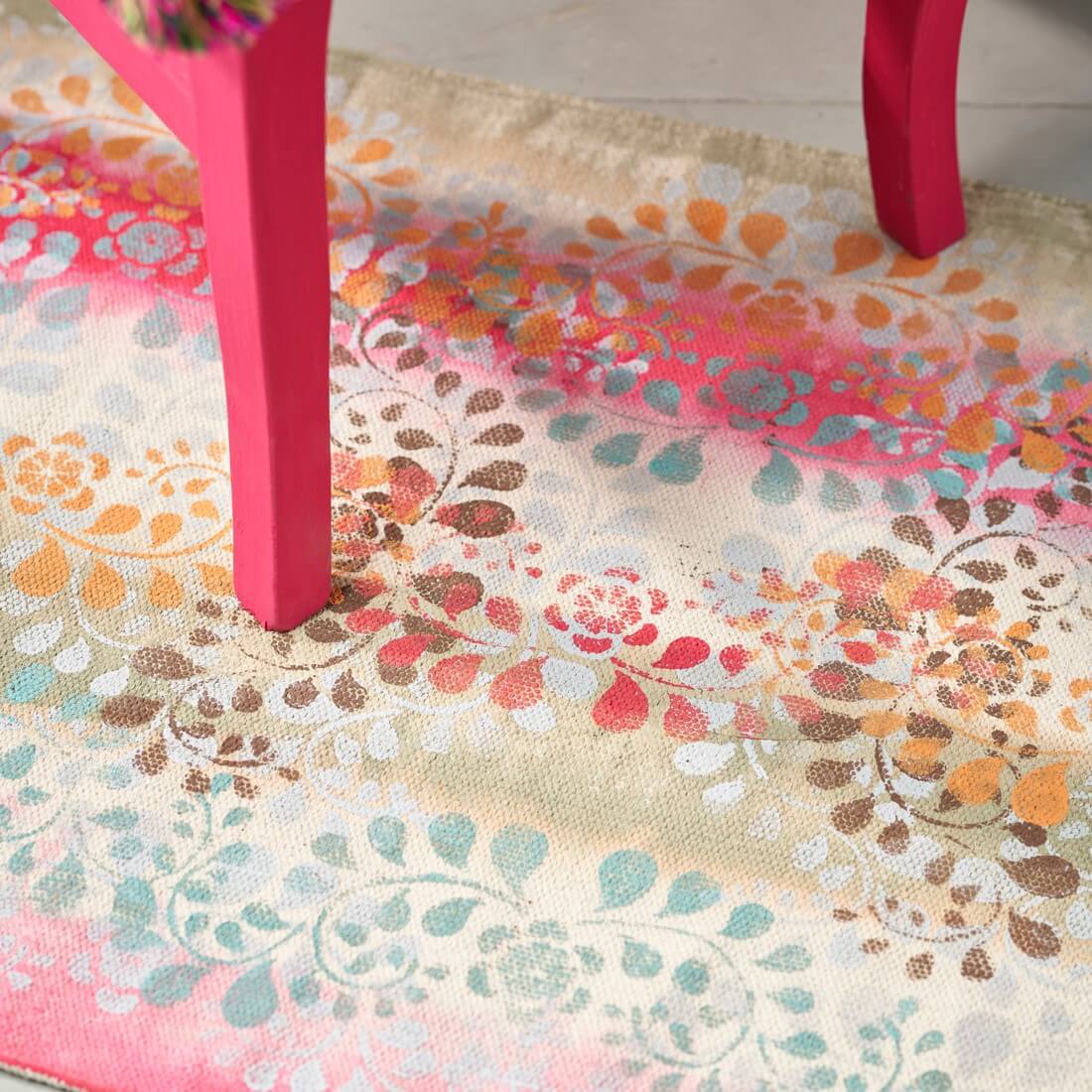 indian-inspired-capri-pink-chair-with-faux-bone-inlay-stencil-2