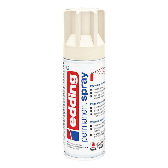 Edding Acryllack Seidenmatt cremeweiss