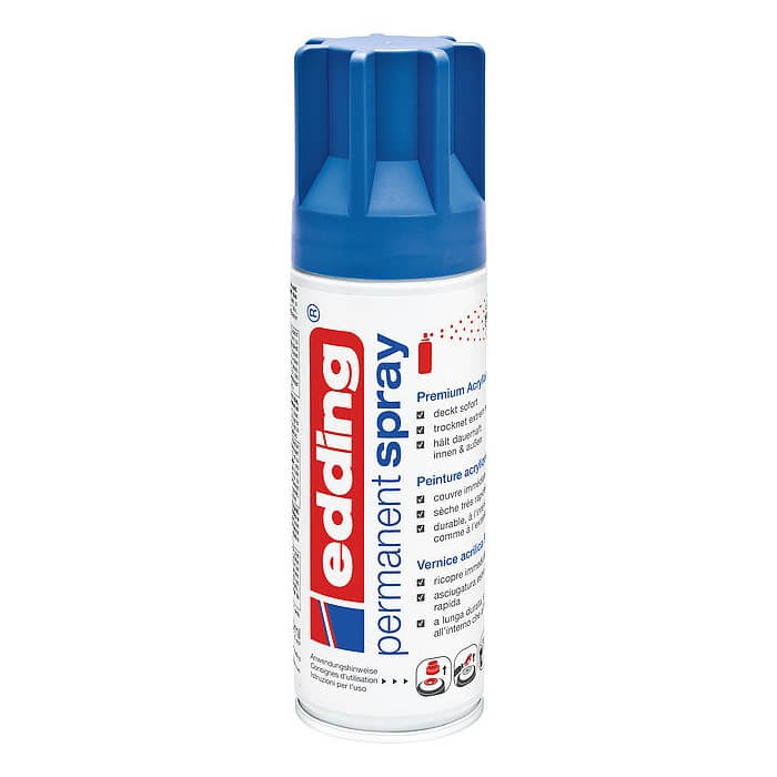 Edding Acryllack Seidenmatt enzian blau