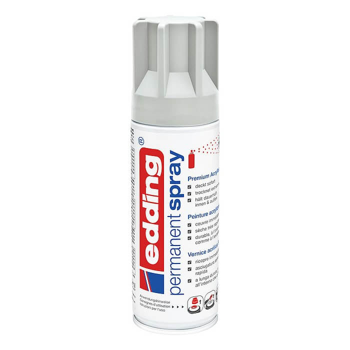 Edding Acryllack Seidenmatt licht grey