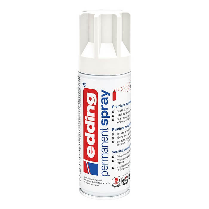 Edding Acryllack Seidenmatt weiss