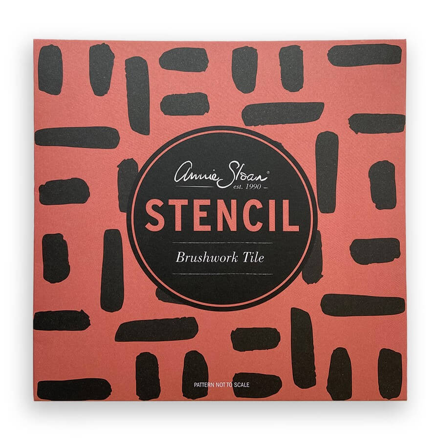 annie-sloan-schablone-brushwork-tile
