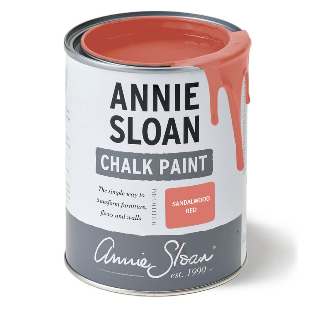 annie sloan kreidefarbe sandalwood red