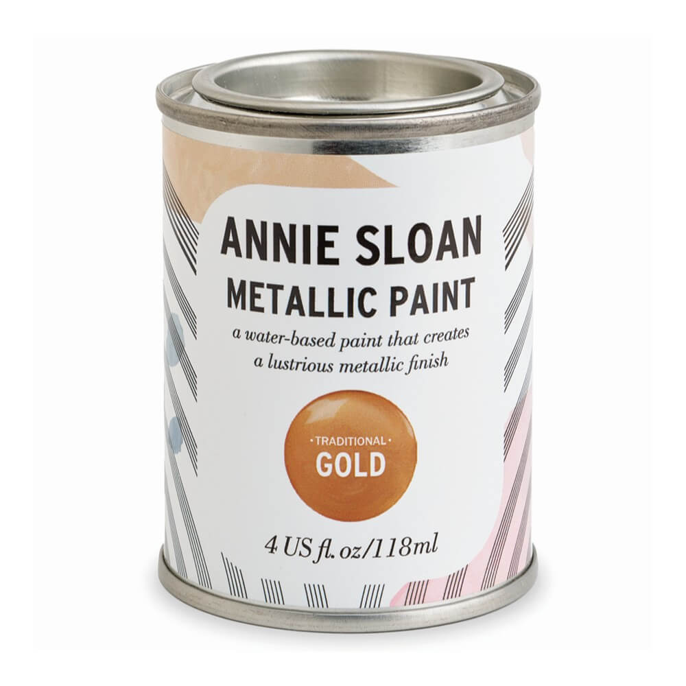 annie sloan metallic farbe gold