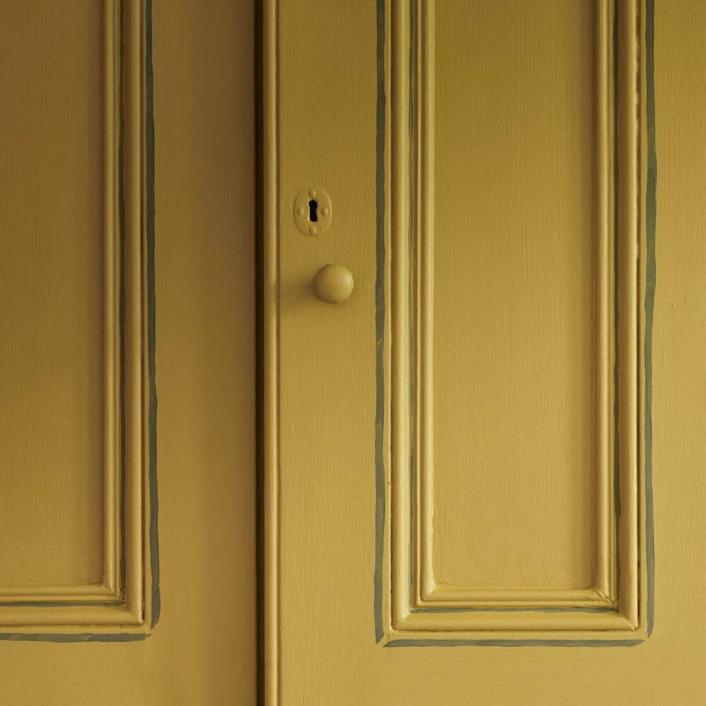 annie sloan satin paint carnaby yellow mood2