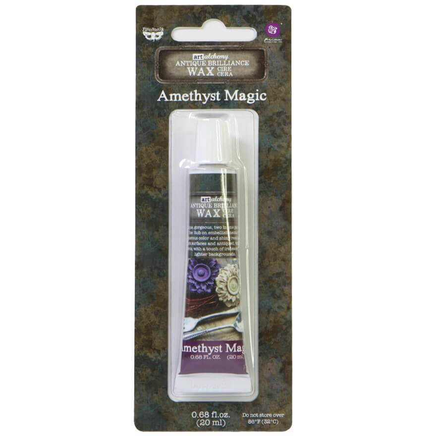 art alchemy metallique wachs amethyst magic