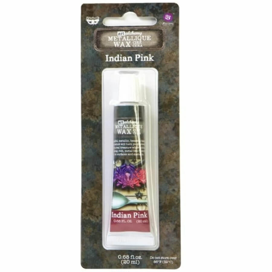 art alchemy metallique wachs indian pink