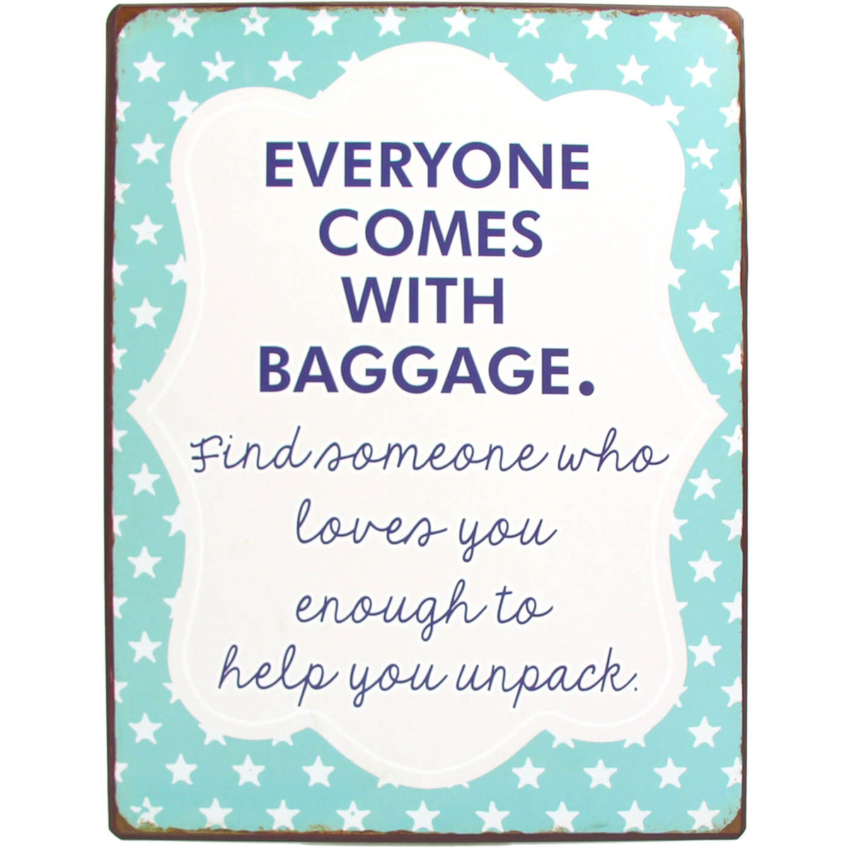 blechschild-baggage