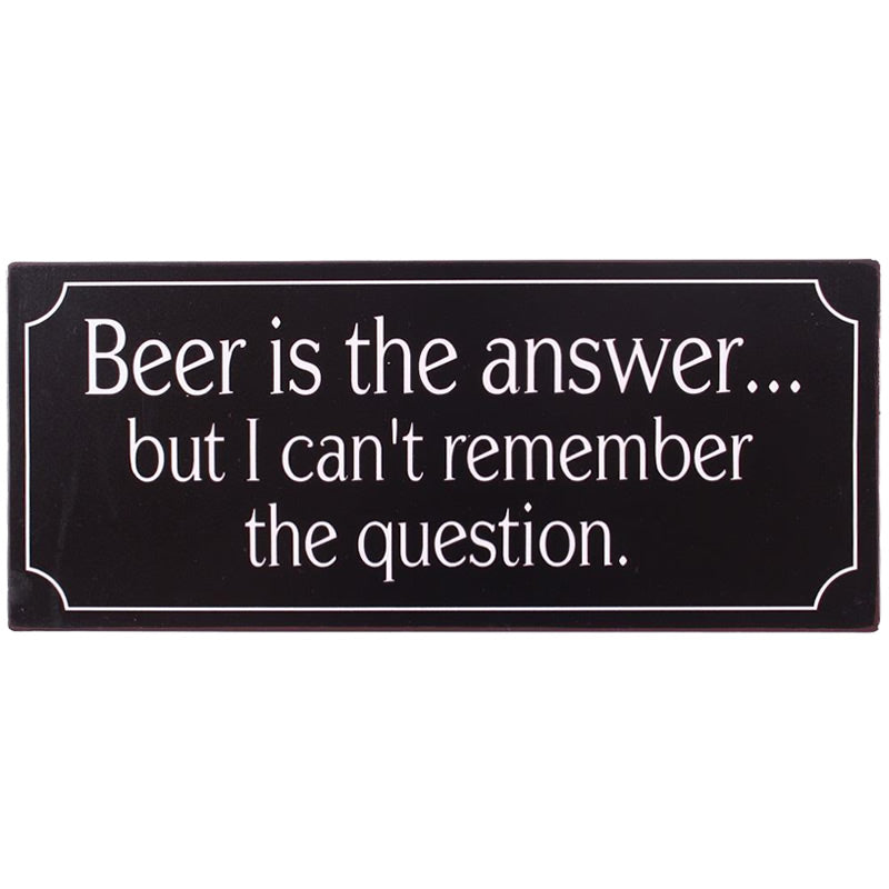 blechschild-beer-is-the-answer