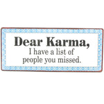 blechschild-karma