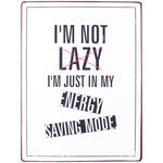 blechschild-lazy