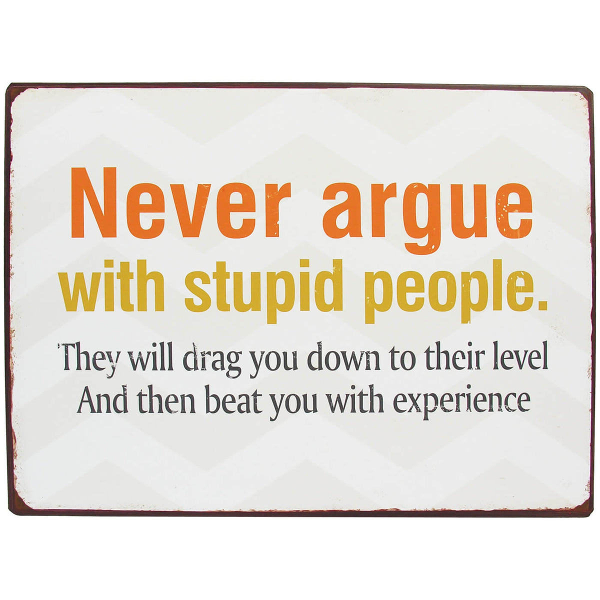 blechschild-stupid-people