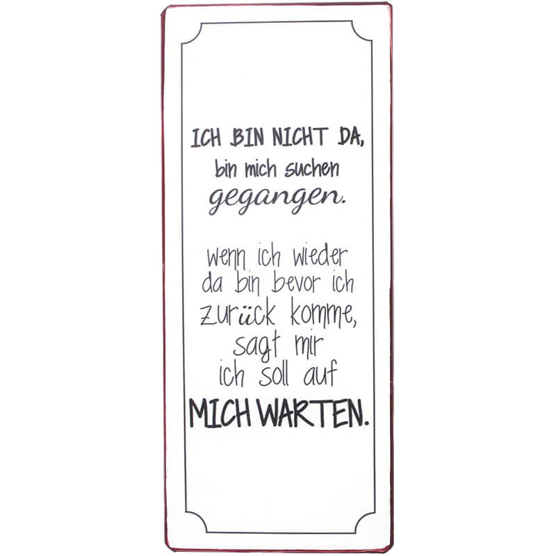 blechschild-suchen-gegangen