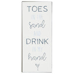 blechschild-toes-in-the-sand