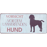 blechschild-umwerfender-hund