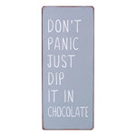 blechschild dont panic