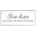 blechschild slow down