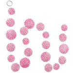 capiz girlande elena pink