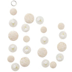 capiz girlande gardenlove beige