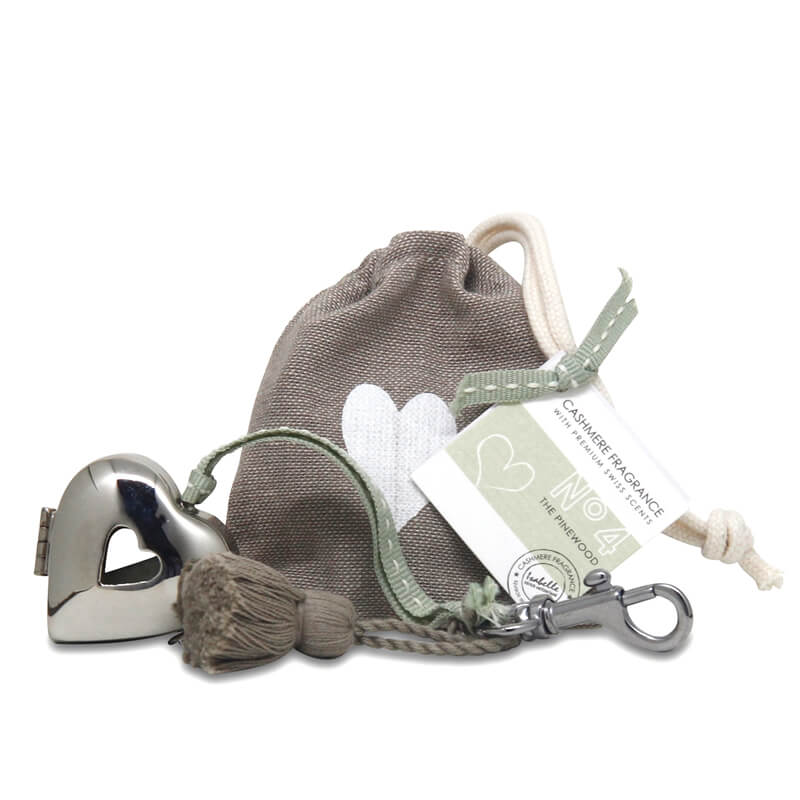 cashmere-duftherz-mini-mit-karabiner-no4