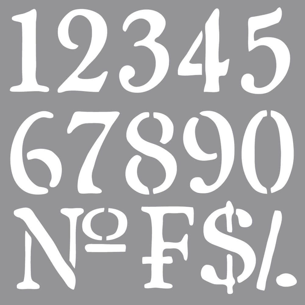 chalky-fnish-schablone-nummern