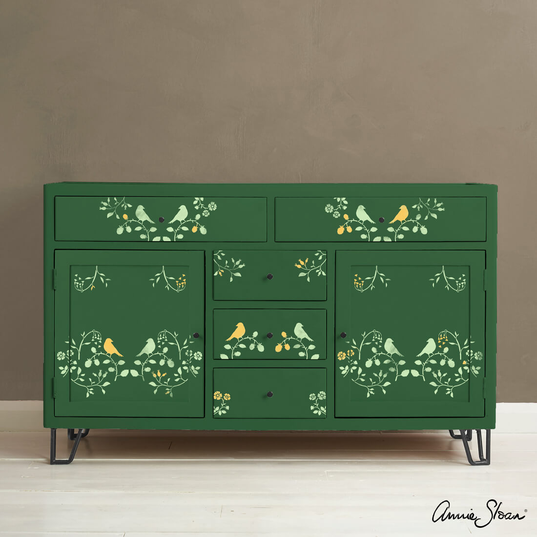 countryside-bird-stencil-furniture-amsterdam-green-lem-lem-tilton
