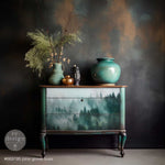 decoupage fiber papier pine grove hues mood