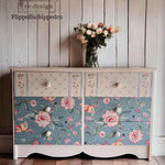 decoupage fiber papier swedish posy mood3