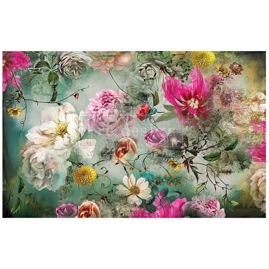 decoupage papier adelina