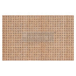 decoupage papier cane rattan