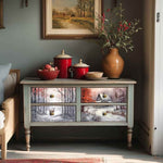 decoupage papier dashing through the pines mood2