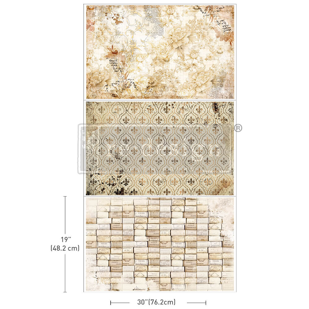 decoupage papier enchanted romance