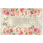 decoupage papier living coral