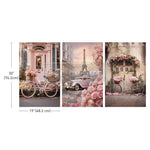 decoupage papier parisian bloom haven