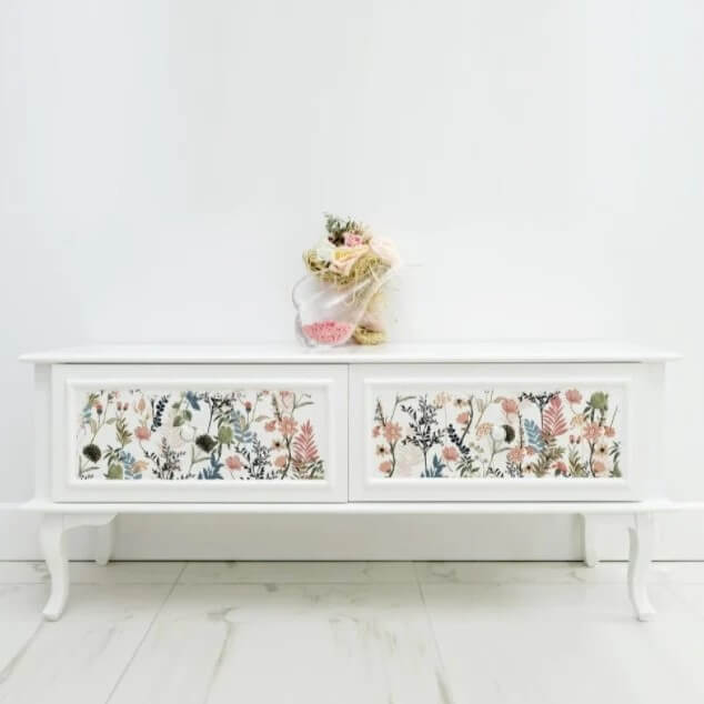decoupage papier pretty meadows mood