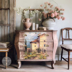 decoupage papier romantic getaway mood