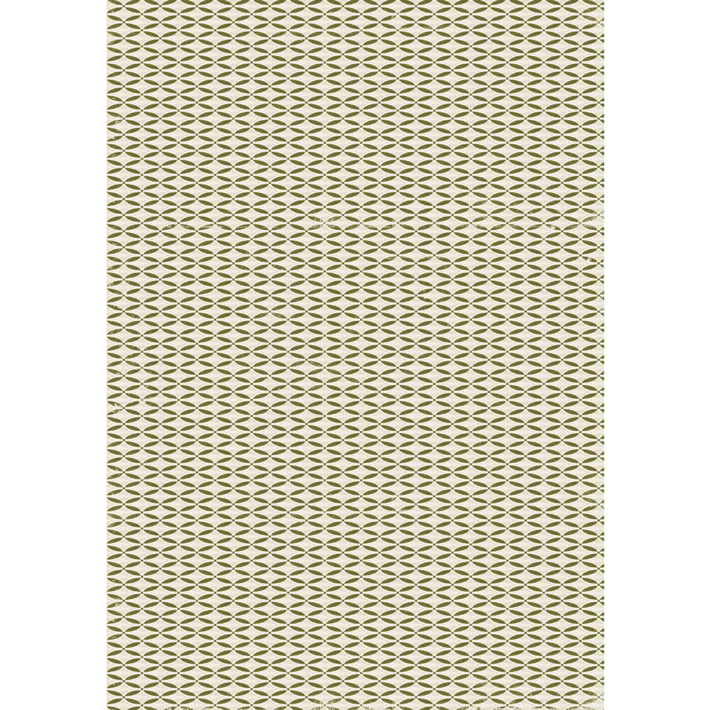 dekomache-papier-retro-gruen