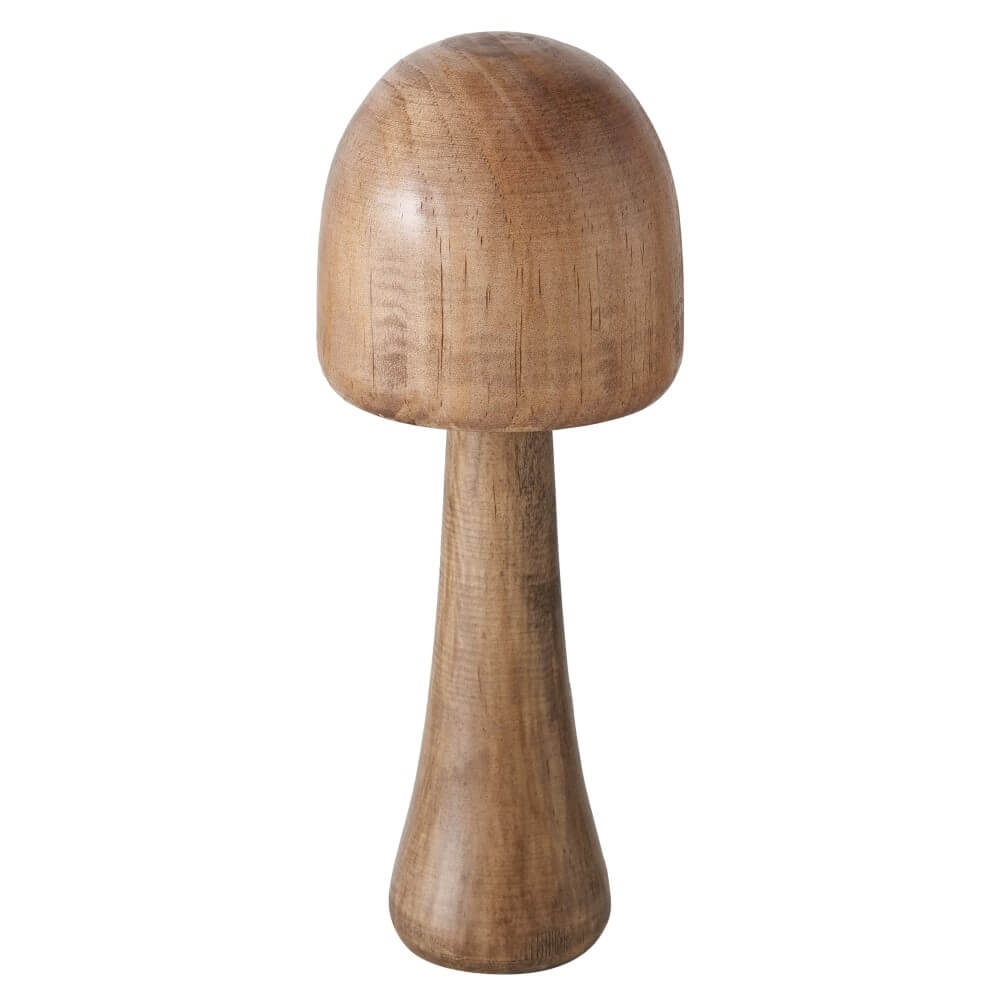 dekopilz holz gross dunkel
