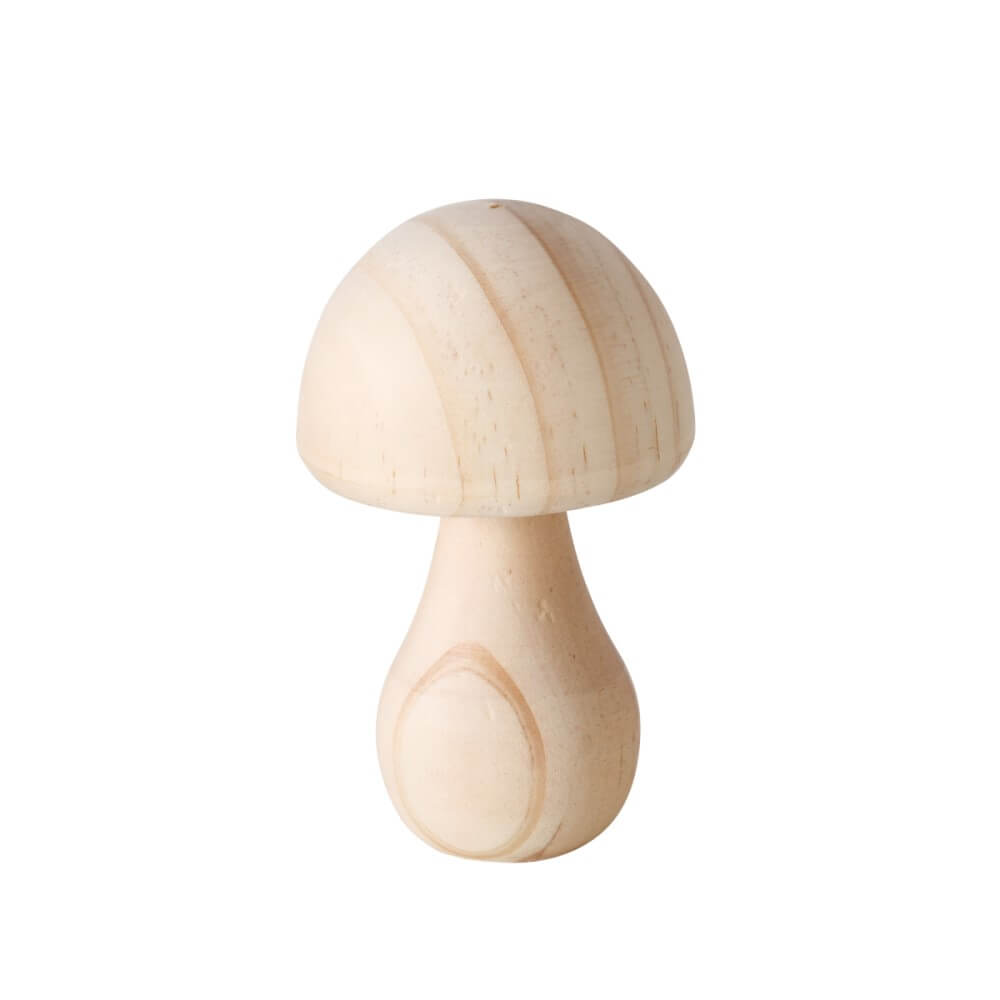 dekopilz holz klein hell