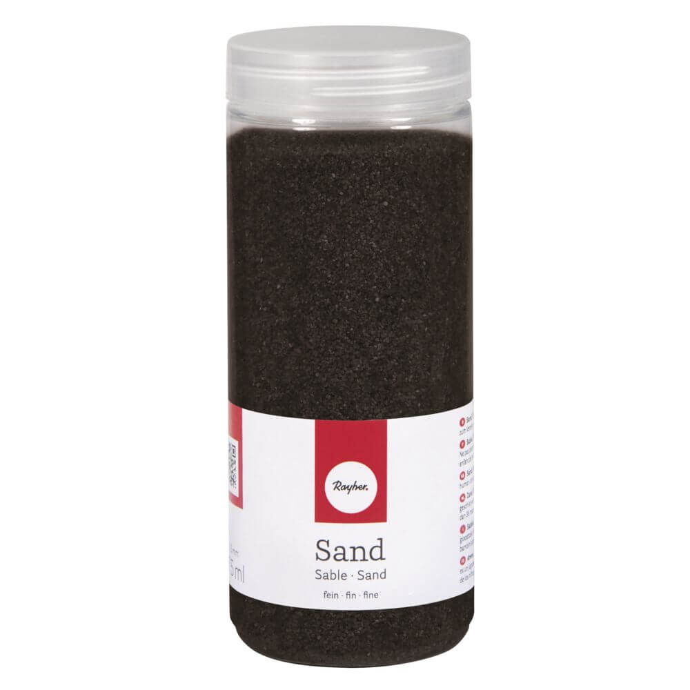 dekosand-schwarz