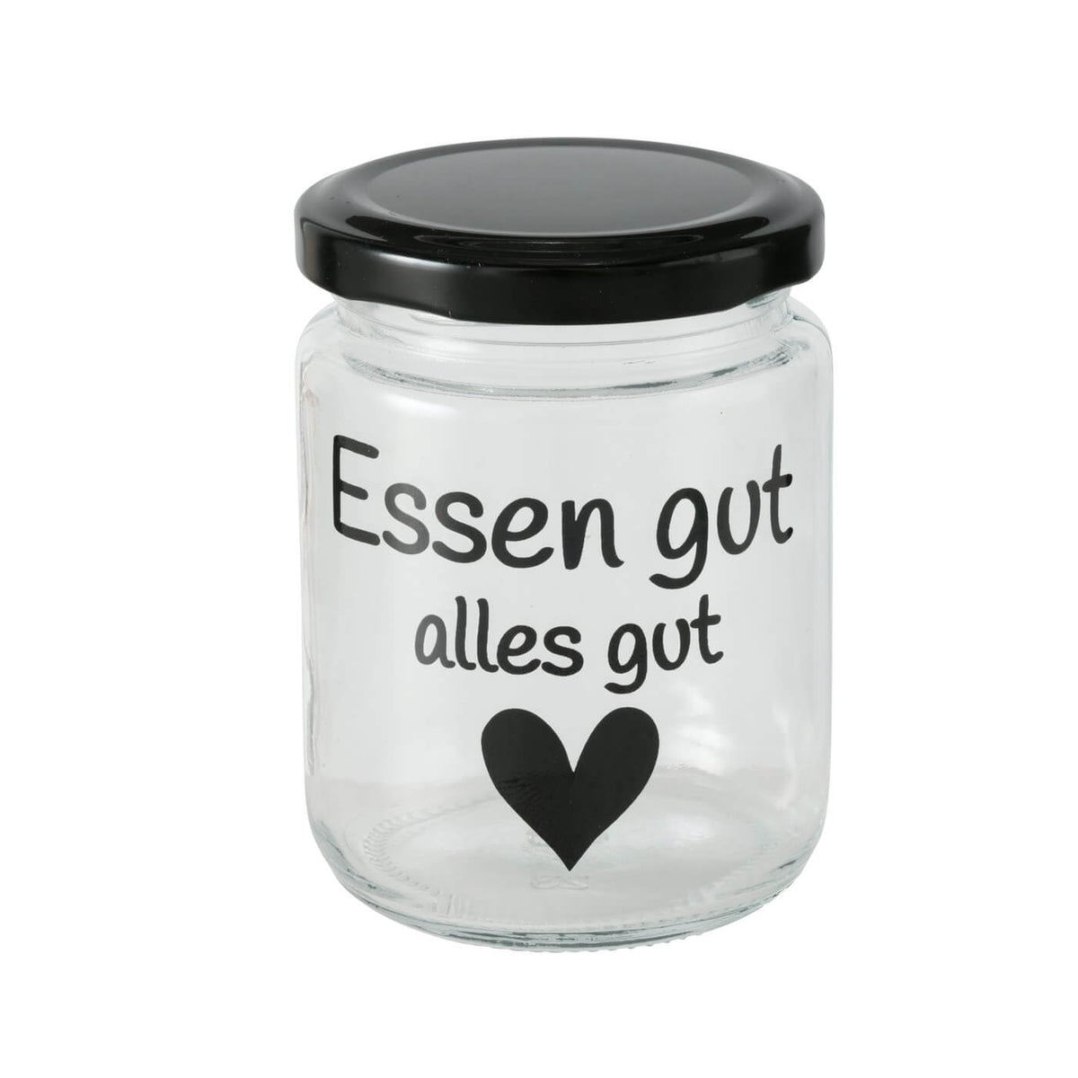 einmachglas mit spruch essen gut
