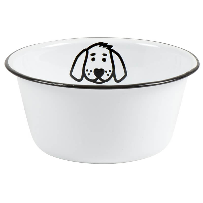emaille-fressnapf-fuer-hunde