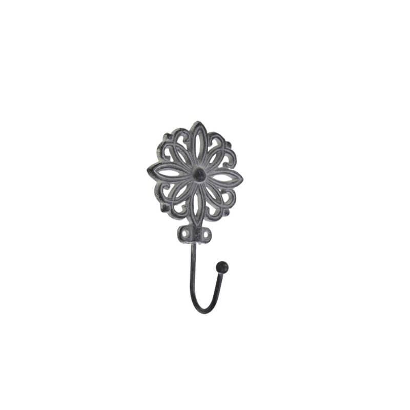 garderobehaken-antik-blume-grau
