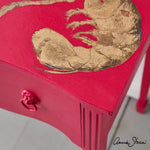 hollywood-regency-capri-pink-lobster-desk-2