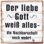 holzschild-nachbarn