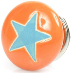 kommodenknopf-orange-mit-stern