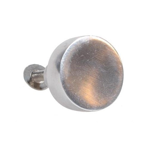 kommodenknopf silber rund