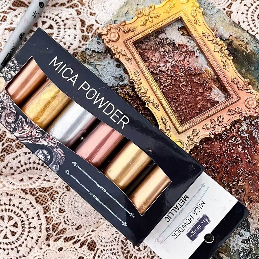 mica farbpigmente metallic set mood