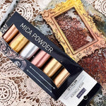 mica farbpigmente metallic set mood