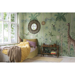 motivtapete-giraffe-stroll-emerald-mood2